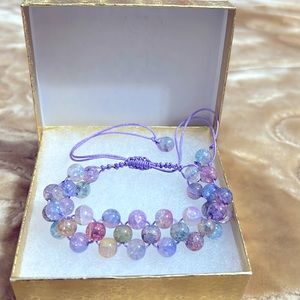 Beautiful bracelets multiple light colors